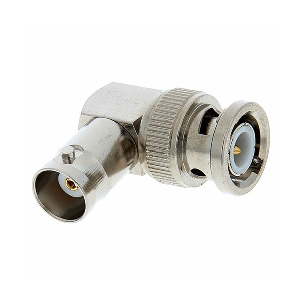 BNC Male Angle Plug For CCTV Camera Cables 90 Degrees